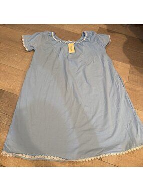 EKOUAER WOMENS BLUE NIGHT GOWN NEW MEDIUM